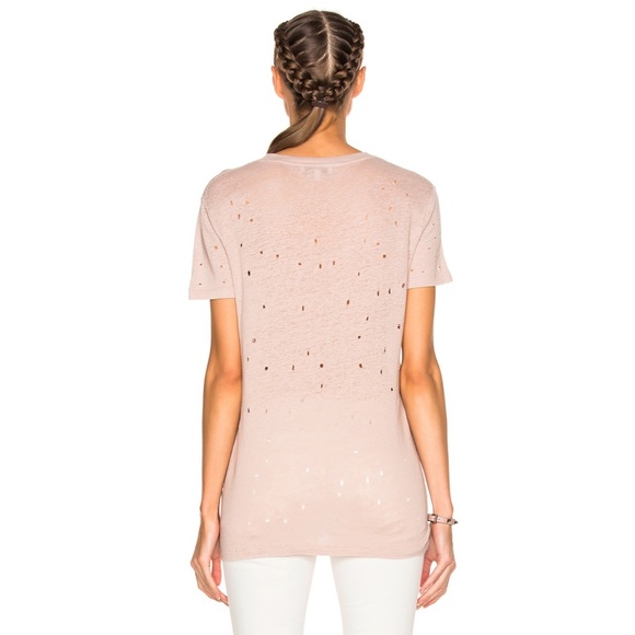 Iro clay t-shirt pink size small - Picture 7 of 9